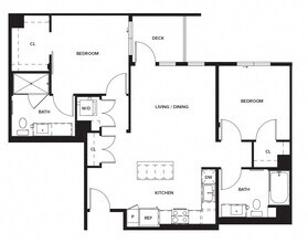 2 x 2 B1 2627 floor plan